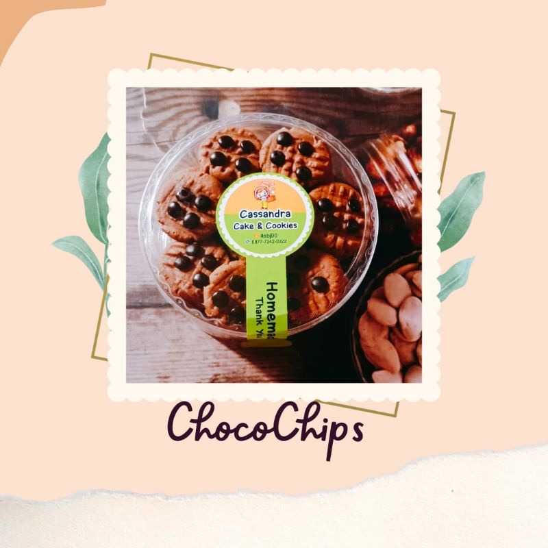 

Choco Chips Cookies 250gr