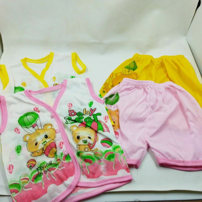 Baju Setelan Bayi Kutung 0-6 Bulan