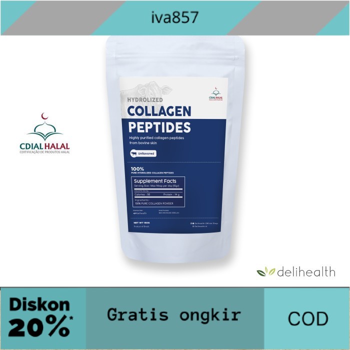 

PROMO Hydrolized Collagen Brazil 150g GRATIS ONGKIR