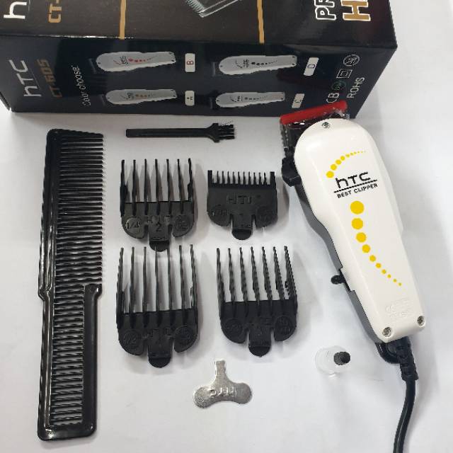 Alat cukur rambut clipper  mesin cukur profesional  HTC-605 KLIPER RAMBUT MURAH