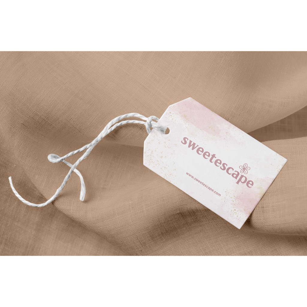 

Aesthetic Hangtag/ Hangtag Pricetag/Label produk custom/Hangtag Custum