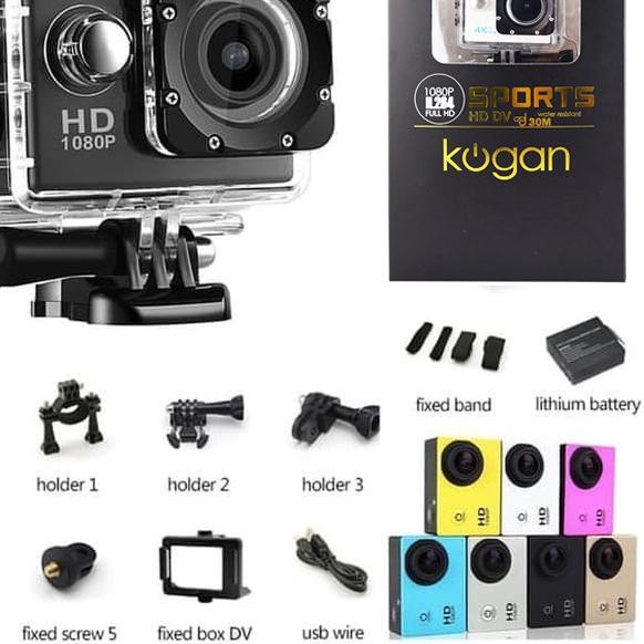 ✤ KOGAN KAMERA ACTION CAM SPORTS CAMERA GOPRO ULTRA HD 4K WATERPROOF ♧