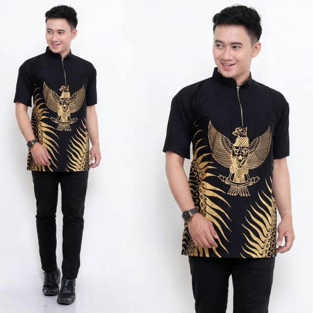 Koko batik  Pria model Garuda.