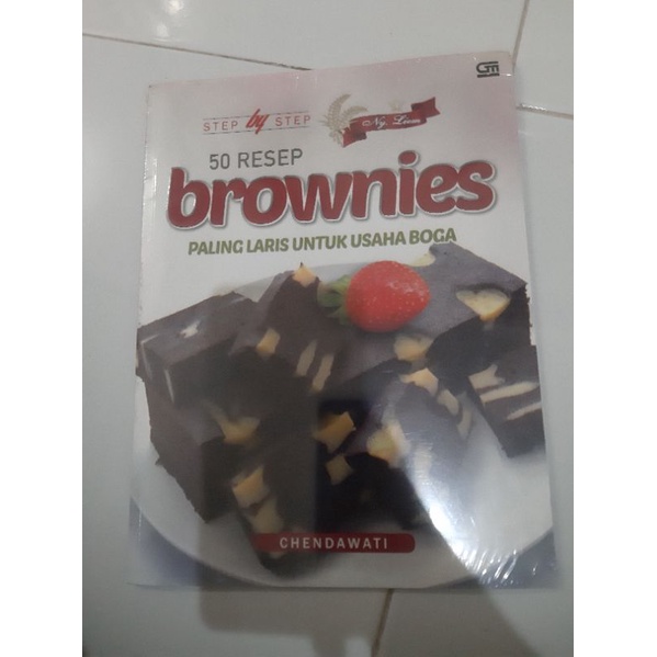 Buku Resep Step by Step Ny. Liem 50 Resep Brownies Paling Laris untuk Usaha Boga