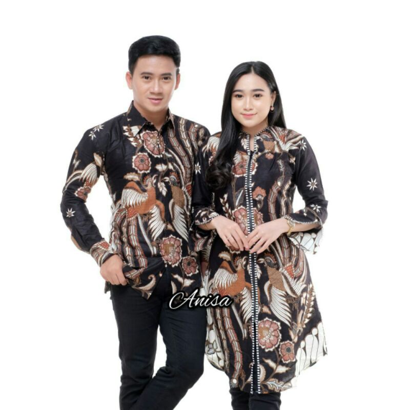 COUPLE BATIK...!!! KEMEJA &amp; TUNIK BATIK REGULER BATIK PREMIUM TERBARU