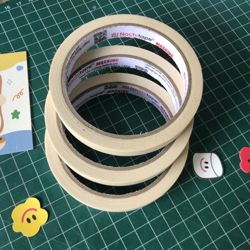

MASKING TAPE / ISOLASI KERTAS 1/2” (KECIL)