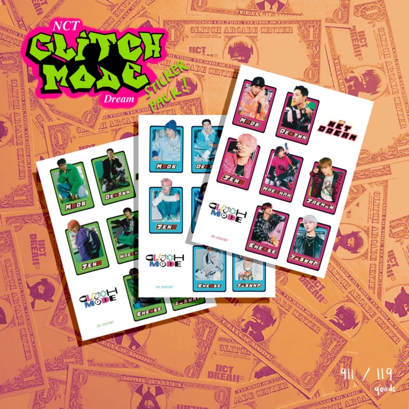 NCT DREAM: GLITCH MODE stickers
