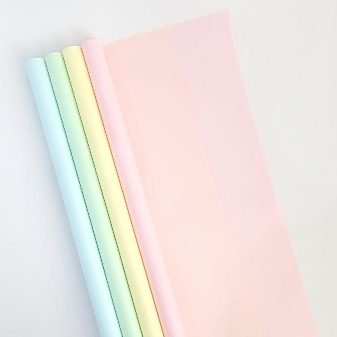 

Pastel Wrapping Paper (50 lembar) | kertas tissue packing bungkus kado