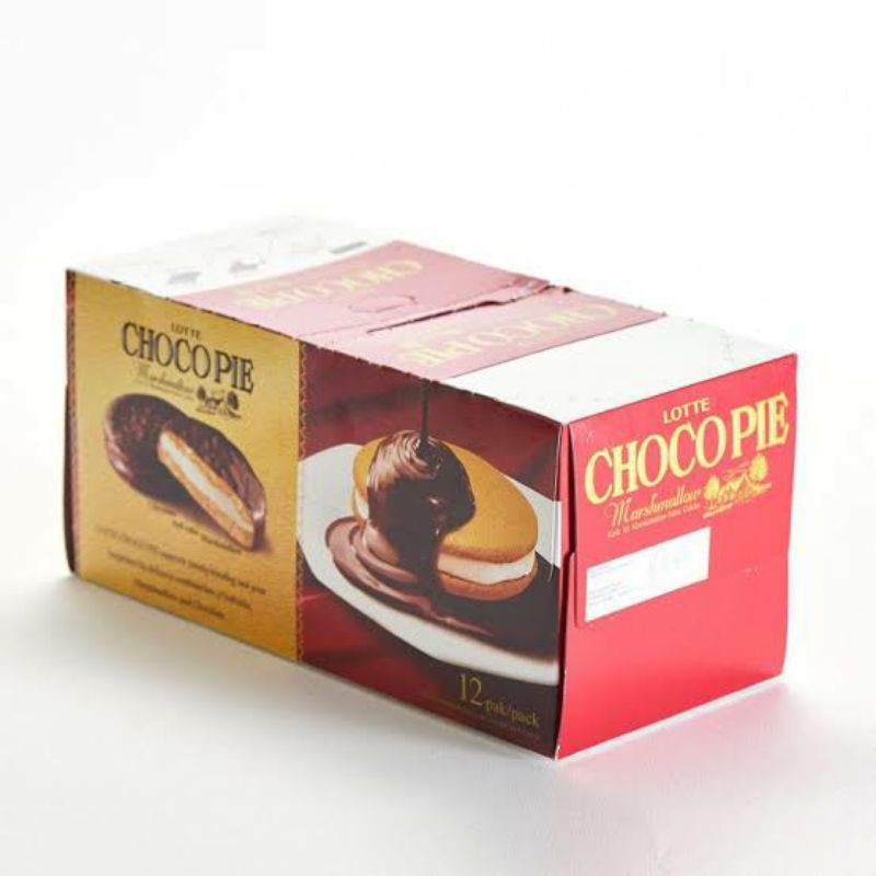 

LOTTE CHOCO PIE MARSHMALLOW ISI 12 PCS