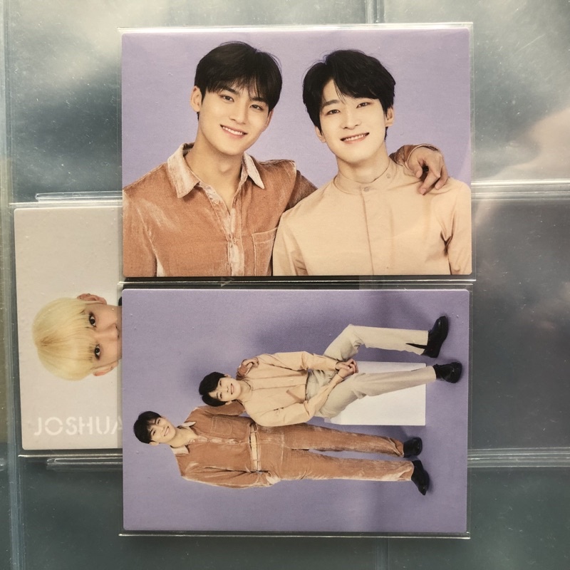 TRADING CARD MINGYU WONWOO TC OTP MEANIE MINWON