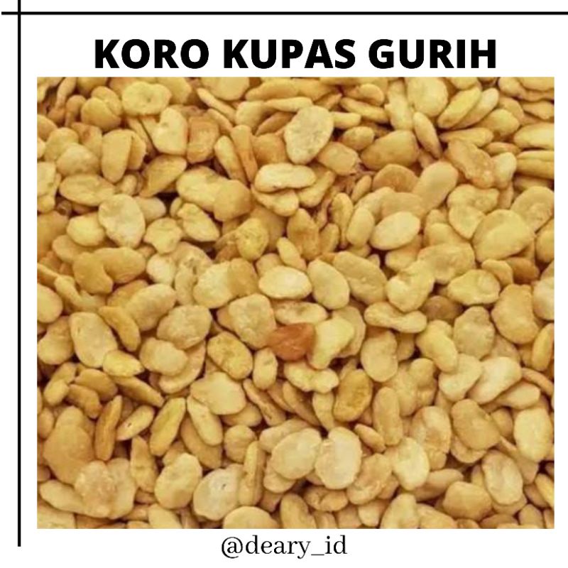 

Koro Kupas Gurih 250gram/ Promo Cemilan Murah/ Jajan murah