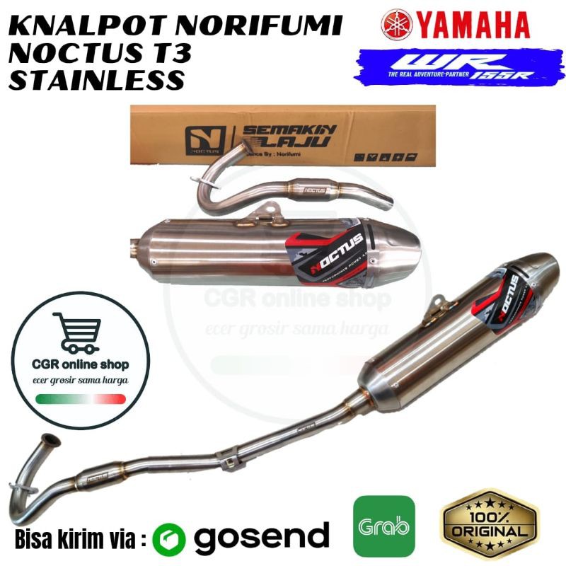 NORIFUMI Noctus T3 Knalpot Yamaha WR 155 Original Noctus T3