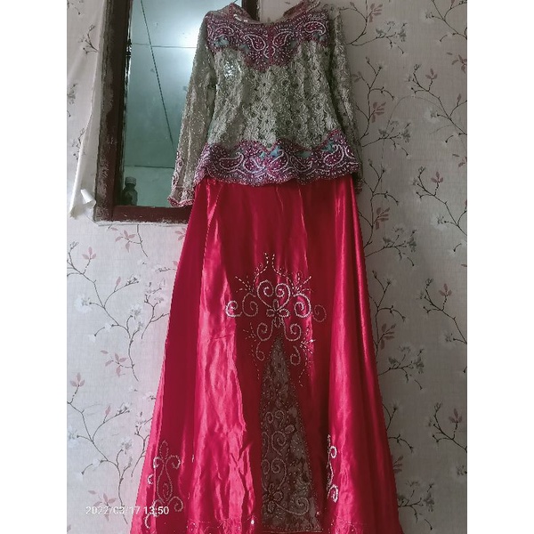 kebaya india full payet