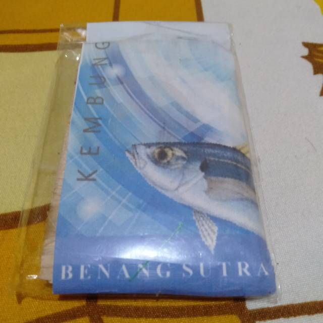 Kotrekan kembung 1 rangkaian 7 mata kail benang sutra