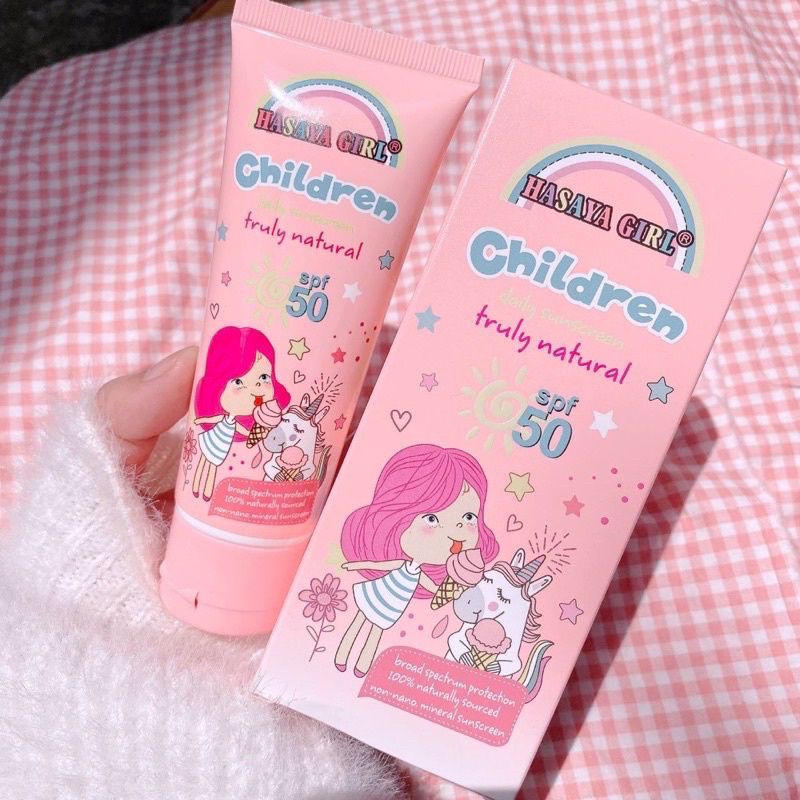 ❤G.A.SHOP❤ HASAYA GIRLS SUNSCREEN CHILDREN SPF 50