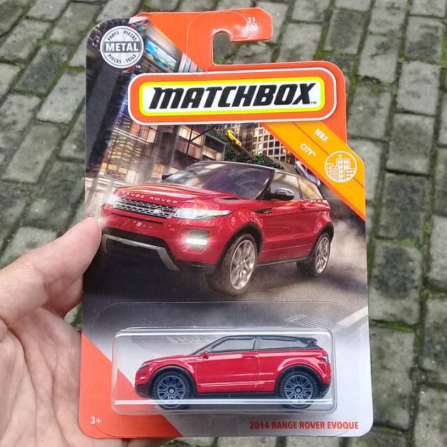 matchbox range rover evoque