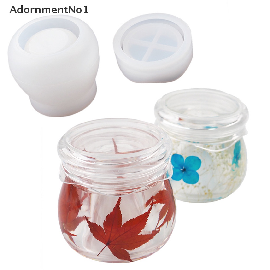 (AdornmentNo1) Cetakan Puding / Toples Resin DIY Bahan Silikon