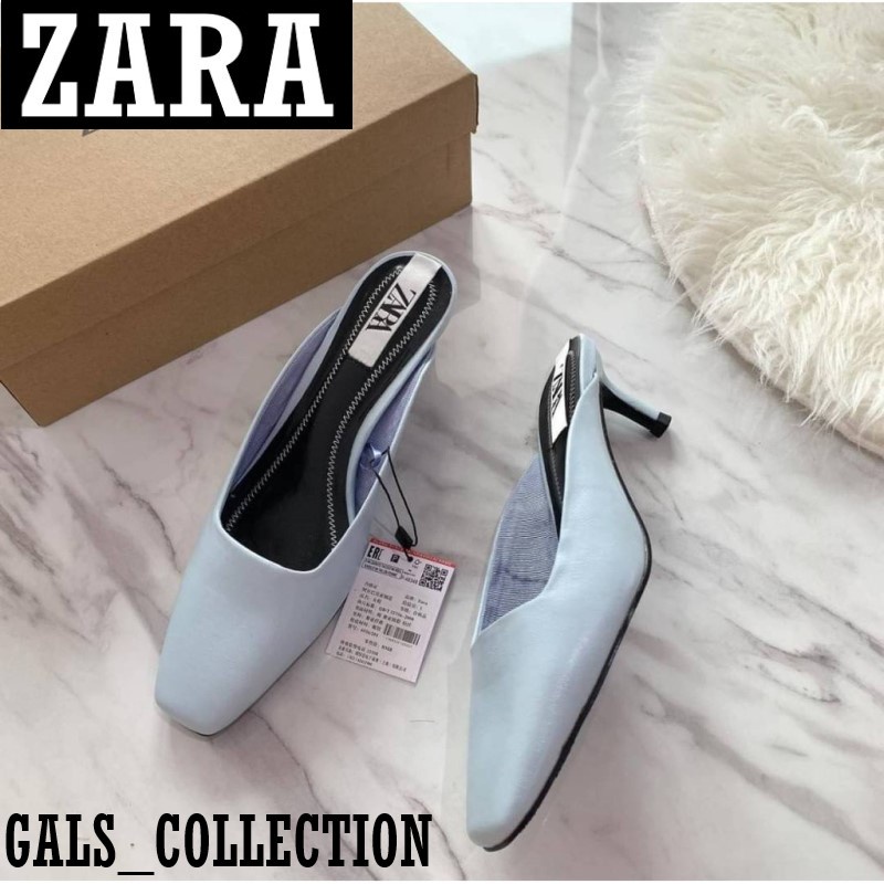 SEPATU HAK WANITA ZS164 SLIP ON HEELS 4CM BRANDED ORI IMPORT / ELEGANT AND CASUAL SHOES FOR WOMEN