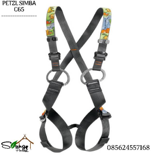 Jual Full Body Harness Petzl Simba Original Safety Climbing Shopee Indonesia