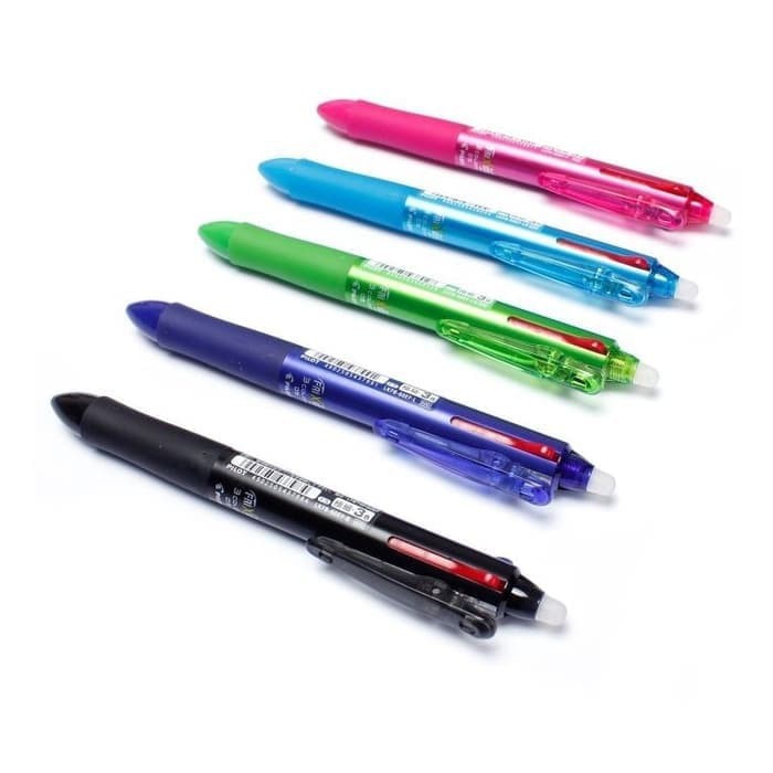 

ATK-Pulpen Pilot Frixion Clicker 3 in 1 ( Pulpen 3 Warna)
