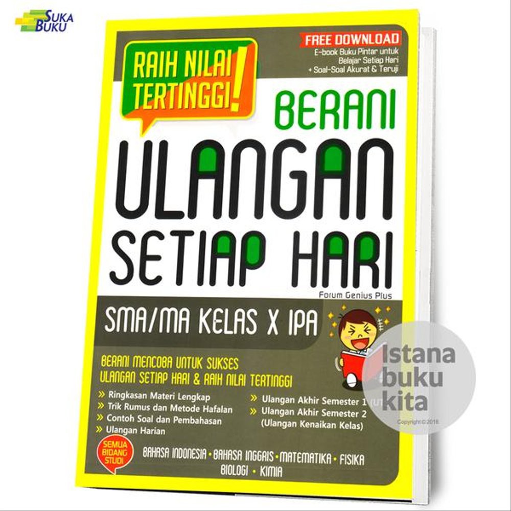 Raih Nilai Tertinggi Berani Ulangan Setiap Hari Sma Ma Kelas X