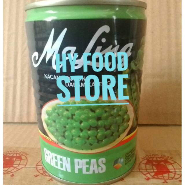 

Grosir Ma Ling Green Peas / Kacang Polong Kaleng Murah