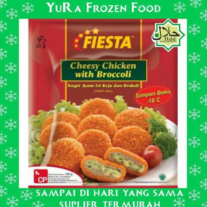 

Nugget Ayam Fiesta Cheese Chicken With Broccoli 500Gr Termurah