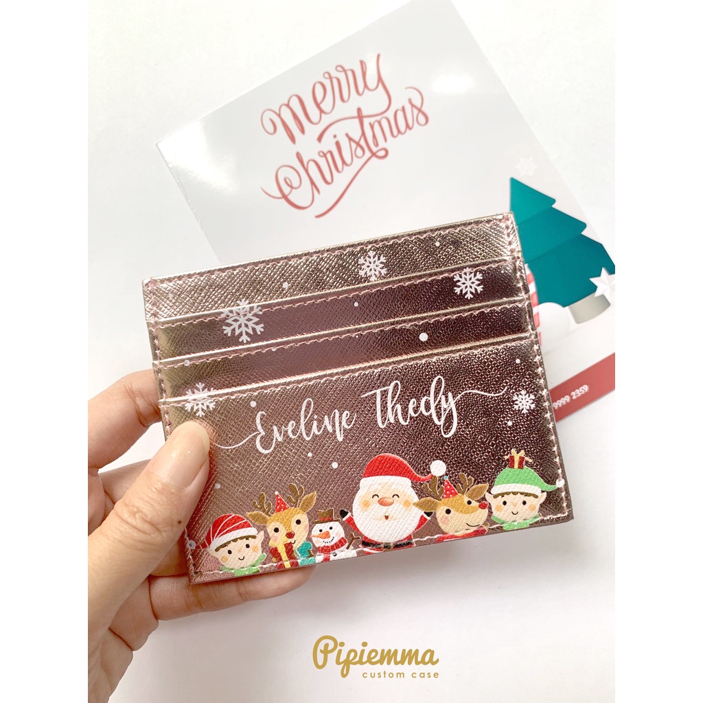 Cardholder Christmas Dompet Kartu Kado Natal