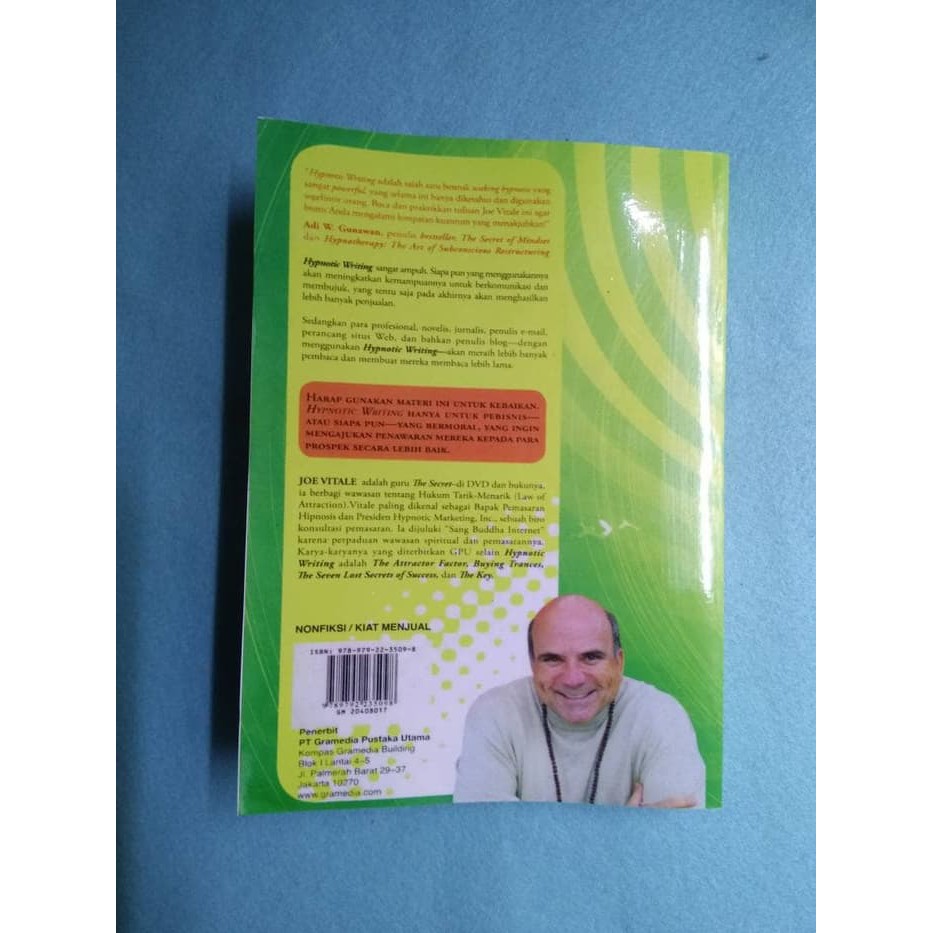

Hypnotic Writing Joe Vitale Berkualitas
