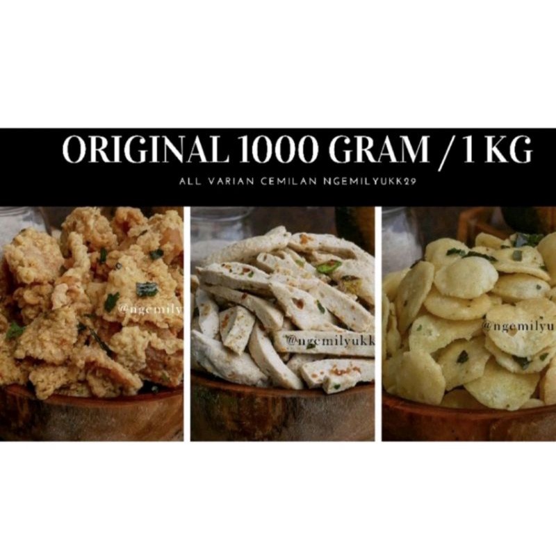 

CEMILAN VARIAN ORIGINAL 1000 GRAM / 1KG