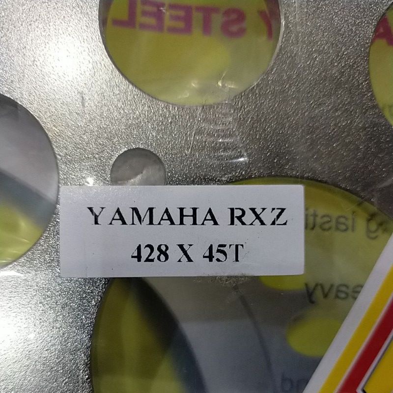 SSS RXZ GER 428 GEAR BELAKANG PNP RXZ RX KING JUPITER VEGA CRIPTON FIZR RX SPECIAL Z125 TIARA ALFA mx135-SSS 428 x 45