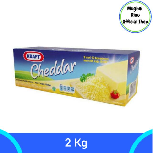 

Kraft Keju Cheddar 2 Kg