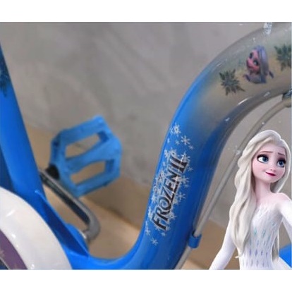 Instan Sepeda Anak Element Kids Bike Disney Series Frozen 5.0 Frame Teen Steel Garansi Original SNI-5