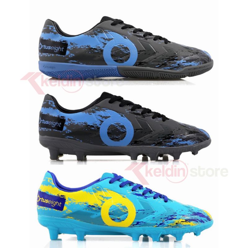 Sepatu Futsal Ortuseight Inferno IN FG Cyan Original