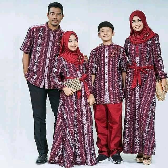 Abaya D'Tenun Dannis Dewasa