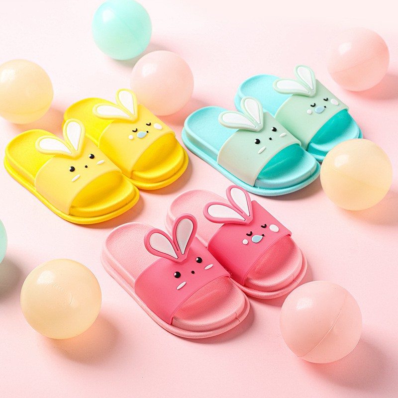 HappyOliver MOOD EMOTICON Sandal Anak Perempuan Bahan Karet Model Lucu 0-5 Tahun Import