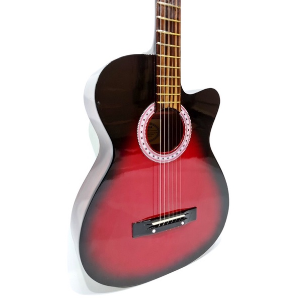 Gitar Akustik Pemula Tipe F310 P Warna Sunburst Model Coak Senar String Murah Jakarta buat Belajar