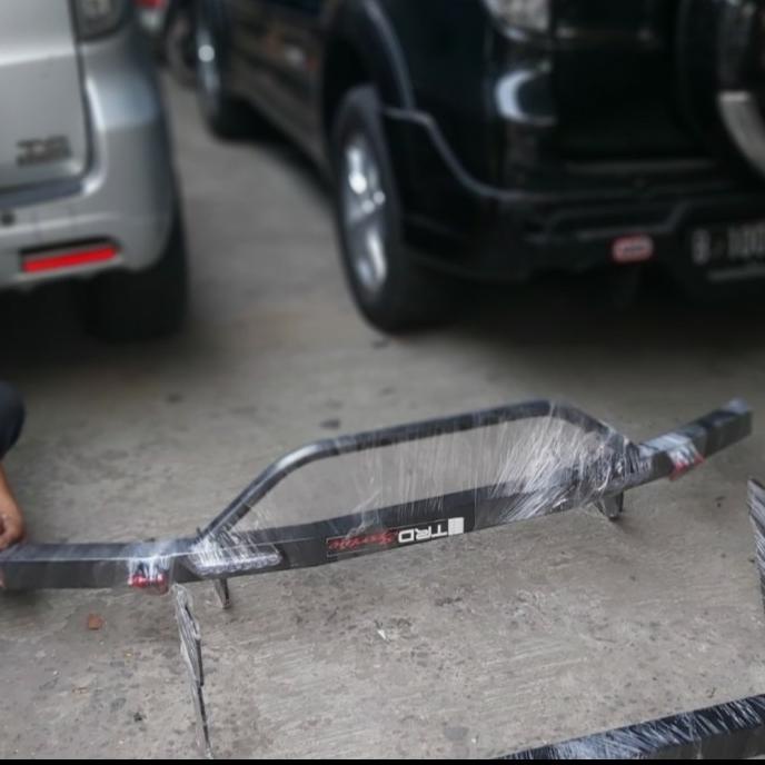 Towing / Tanduk Besi Pengaman Bemper Depan All New Avanza Veloz 2019