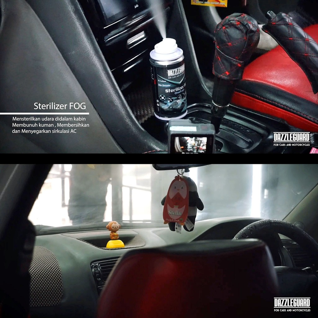 Fogging AC Freshener ruang mobil & rumah | Odorless | Disinfektan | Penghilang Bau