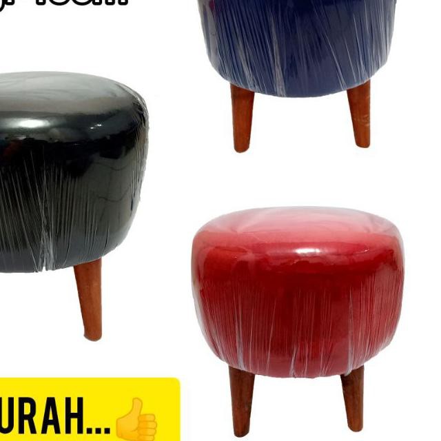♝ SOFA BULAT / SOFA STOOL / KURSI STOOL TINGGI 45cm ❀