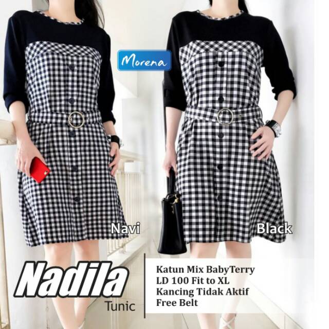 NADILA TUNIK KATUN MIX BEBY TERRY