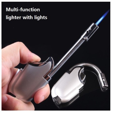 [KOREK API] - Firetric Mancis Korek Api Torch Jet Telescopic Gas Butane - LE196 - Black