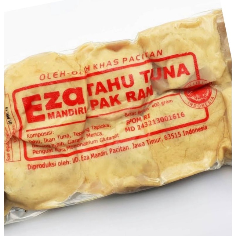 

[Harga Update Lebaran 2025] TAHU TUNA PACITAN | Eza Mandiri Pak Ran | Tahu Bakso Tuna Pacitan | Frozen Foods