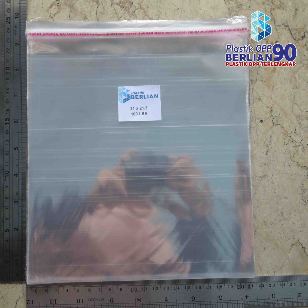 

Plastik OPP 21 X 21,5 CM 18 MIC 100LBR Lem Atau Seal