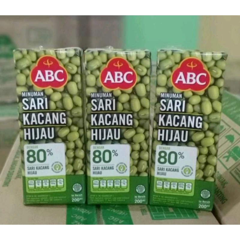 

Sari kacang hijau ABC 200ML