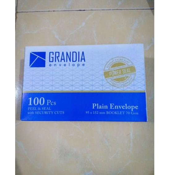 

(M9Z7) ✯ (290gr) 1pak amplop grandia 95 x 152 mm isi 100 //Produk@diskon