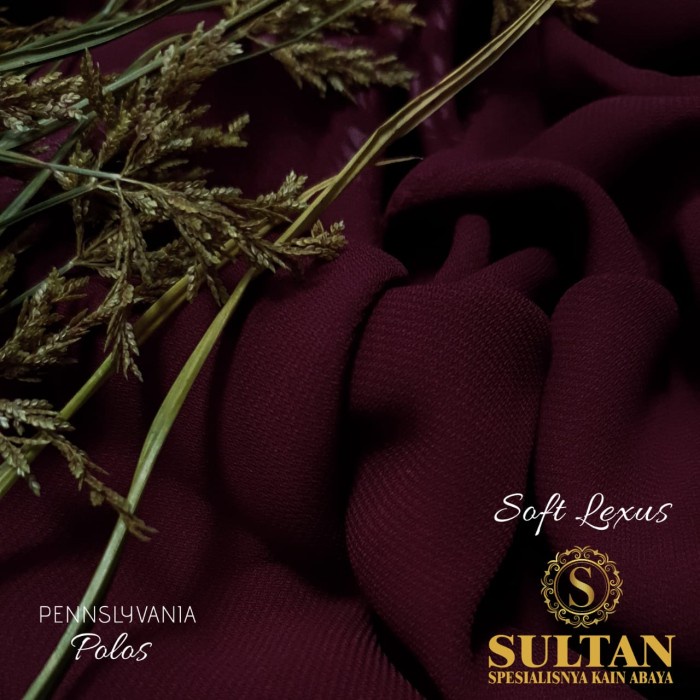 TERBARU     50CM SOFT LEXUS PENNSYLVANIA KAIN SULTAN