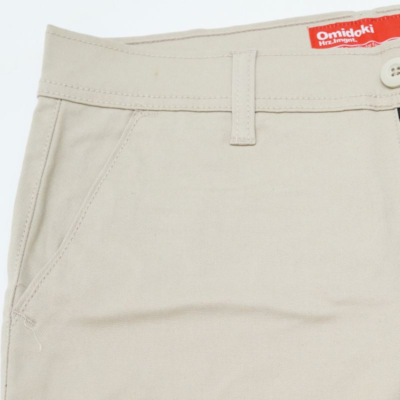 Omidoki Celana Panjang Pria Chino Cream Hrz Chino Pants