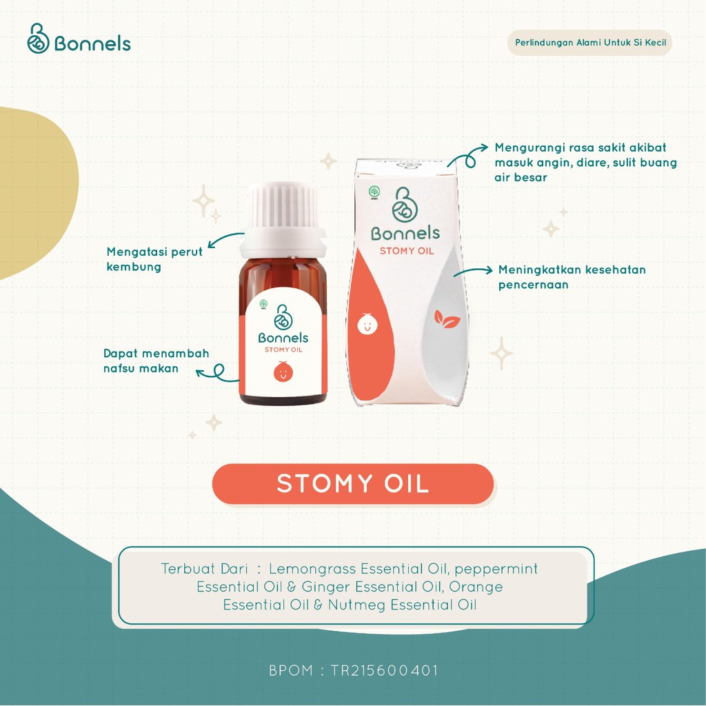 BONNELS Organik Essential Oil &amp; Natural Wellness / Minyak Organik 10ml