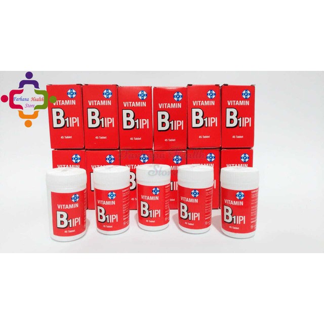 Original Vitamin B 1 IPI Botol / Suplemen Vitamin B 1